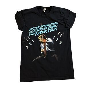 Bruce Springsteen Tour T Shirt Sz Large 2016 River Tour Classic Rock The Boss